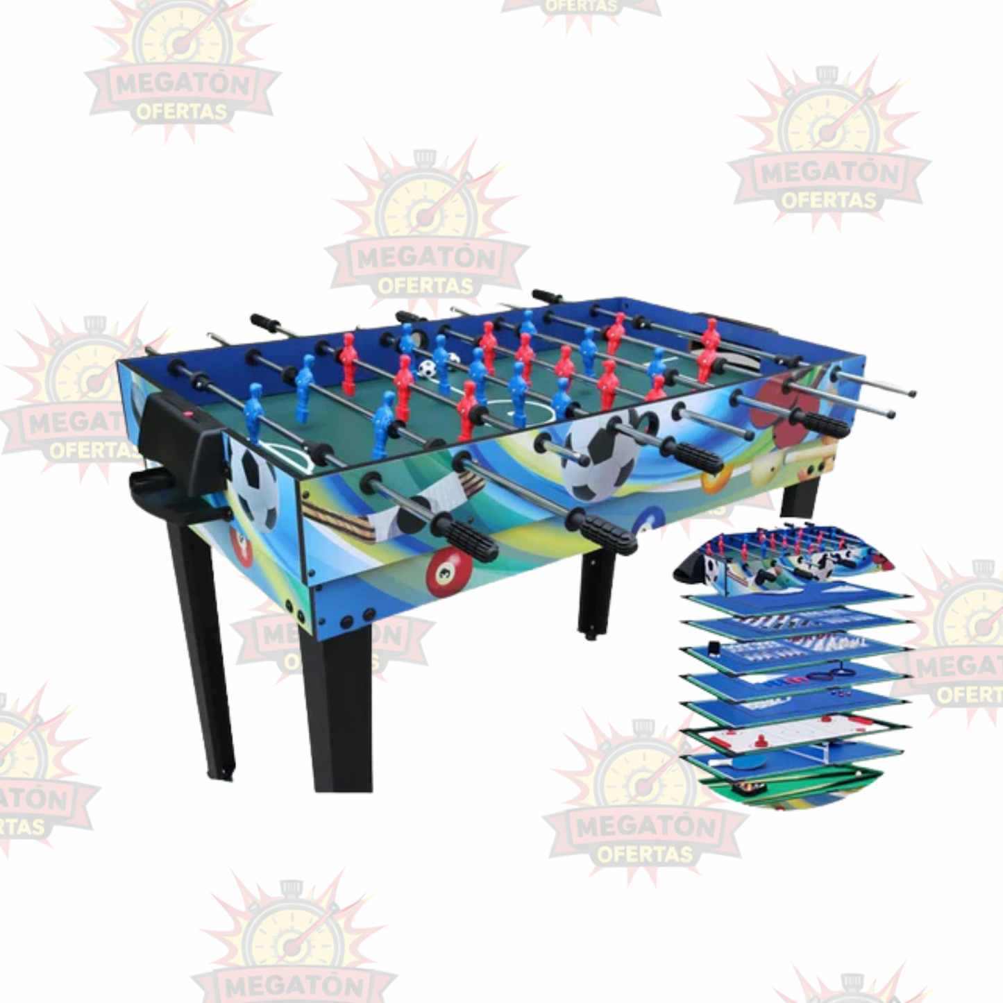 Mesa Multijuego 12 en 1 – Diversión para toda la familia